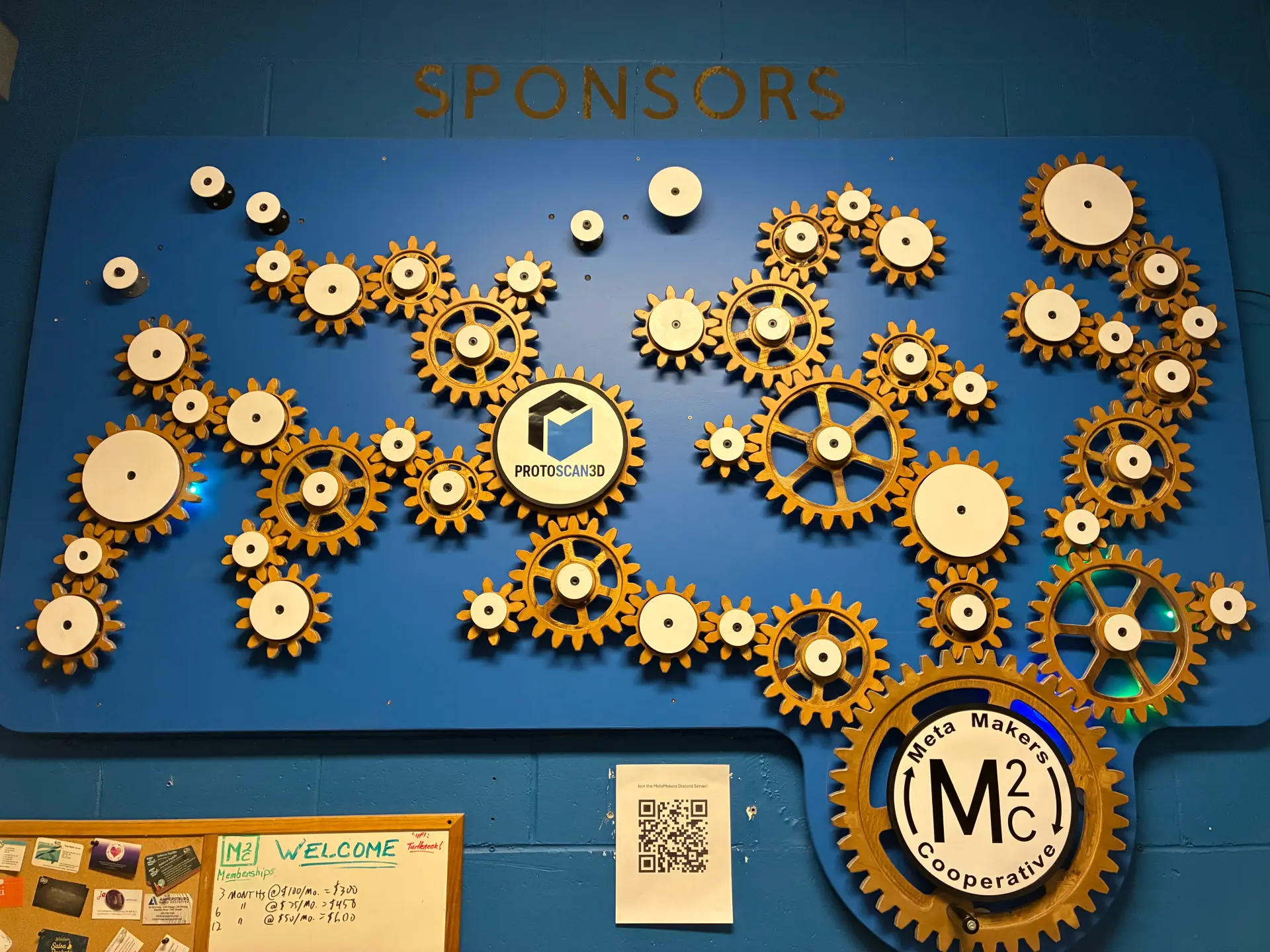 Interactive Sponsor Wall